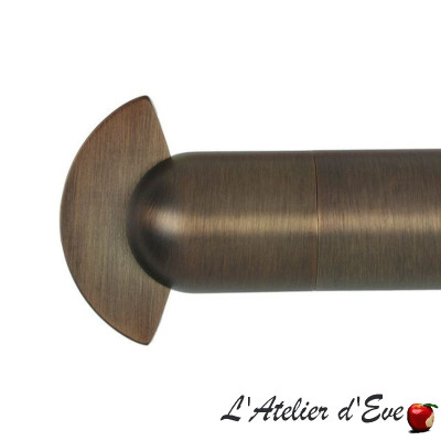 Embout tringle Delta-Bronze-collection Acea Design-Houlès