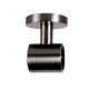 Supports mixtes Ø28-45mm-Nickel noir pour tringle rideau- collection Acea Houlès