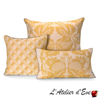 Coussin extérieur Soleil avec garnissage Le Jacquard Français