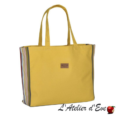 "Ony" Grand sac Garazy jonquille Fabriqué en France
