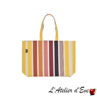 "Garlin ocre" Sac cabas Artiga Fabriqué en France