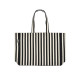 "Sauvelade" écru/marine Sac cabas tote bag Artiga Fabriqué en France