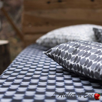 Tissu jacquard double face "Helios" Casal