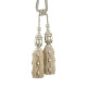 Kiss 2 tassels pearl collection "Imperial" Houlès