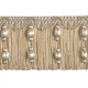 Mouliné fringe beads collection "Imperial" Houlès