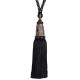 Embrasse 1 glang-35718-9900 Black - collection Marly-passementerie-Houlès