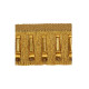 Effilé à quilles-33392-9100 Gold- collection Marly-passementerie-Houlès