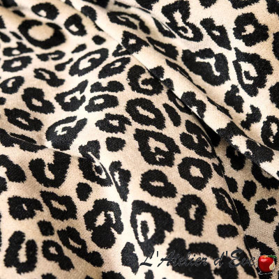 Jacquard fabric "Leopard" Thevenon