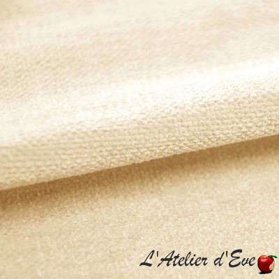 Coupon 40x200cm aquaclean velvet fabric "Amara" Casal