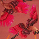 Coupon 100x140cm toile coton fantaisie "Les Grues" Thevenon