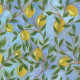 Velvet suede fabric "Citronade"- Esterelle