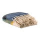 plaid-rayé-mousse-130x160-ecoresponsable-polyester-recyclé-isabel-vivaraise
