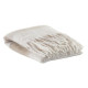 plaid-rayé-naturel-130x160-ecoresponsable-polyester-recyclé-isabel-vivaraise