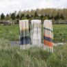 plaid-rayé-mousse-130x160-ecoresponsable-polyester-recyclé-isabel-vivaraise