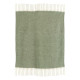 Plaid-uni-vert-de-gris-écoresponsable-130x160cm-Isabel-Vivaraise