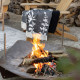 plaid-coton-recyclé-gini-carbone-vivaraise