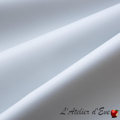 100% non fire white blackout fabric M1 width 200cm "Noctis"