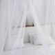 Grey mosquito net fabric - Width 300cm