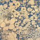 papier-peint-suzie-cavaillon-fond-bleu-acier-fleurs-champetres-thevenon-evedeco