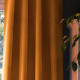 rideau-oeillets-uni-baccarat-ocre
