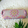 Bolster Mandala Blue Yoga Cushion Made in France