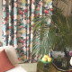 Velvet curtain "Obi" Made in France