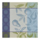 Lot 6 cotton napkins "Backcountry" Le Jacquard French