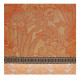 Lot 4 grandes serviettes de table lin "Escapade tropicale" Goyave Le Jacquard Français