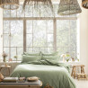 Housse de couette Nuances coton/lin Le jacquard Français