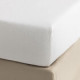 Flat sheet "Nuances" cotton/linen Le Jacquard Français