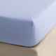 drap-housse-uni-denim-bleu-coton-lin-nuances-le -jacquard-francais