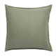 Lot 2 cotton/linen pillowcases "Nuances" Le Jacquard Français