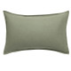 Lot 2 taies d'oreiller coton/lin "Nuances" Le Jacquard Français