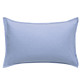 Lot 2 cotton/linen pillowcases "Nuances" Le Jacquard Français
