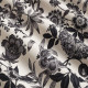 tissu-coton-fleuri-jacobine-noir-fond crème-thevenon