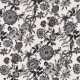tissu-coton-fleuri-jacobine-noir-fond crème-thevenon