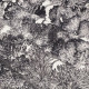 tissu-coton-tree-for-two-noir-fond-blanc-cassé-ameublement-et-sièges-thevenon