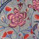 Percale cotton Jouy canvas "Imaginary Nature" Casal