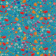 toile-de-jouy-velours-indienne-vitaminée-turquoise-casal