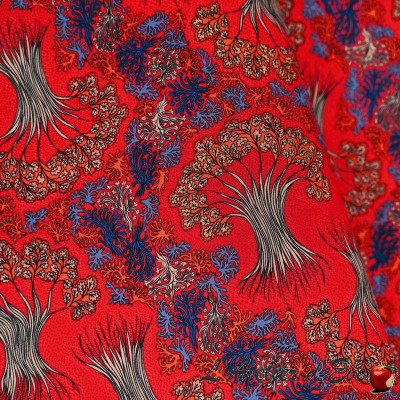 Toile de Jouy velours "Arborescences" Casal