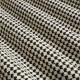 tissu-jacquard-andrea-carrés-damier-noirs-et-blanc-motif-pied-de-coq-pied-de-poule--thevenon