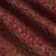 tissu-au-mètre-jacquard-velours-bonnie-rouge-gris-thevenon