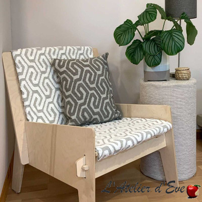 Tissu "Marelle" Casal
