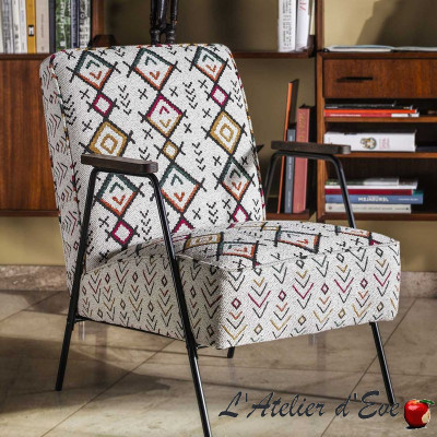 Toile jacquard "Numides" Casal