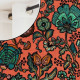 Velvet fabric "Indienne" Thevenon