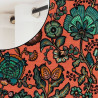Velvet fabric Indienne Thevenon