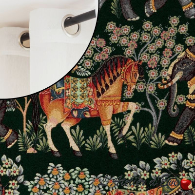 Cotton canvas "Kew Gardens Grand" Thevenon