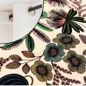Floral cotton canvas Orpheus Thevenon
