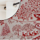 Cotton fabric christmas/mountain "Bellevue" Thevenon