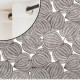 "Harvest" gris Rideau 100% coton Made in France 